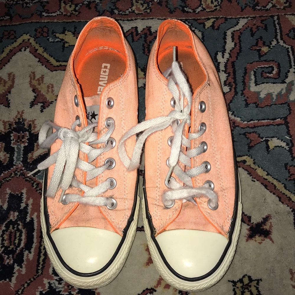 Orange converse